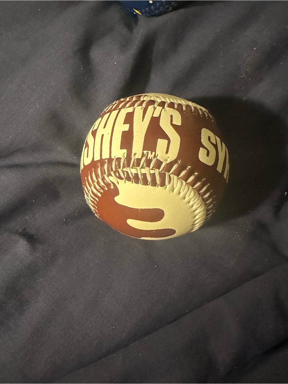 Baseball Vintage hersheys syrup baseball